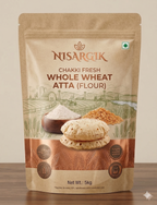 Nisargika Chakki Fresh Organic Whole Wheat Atta