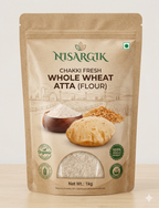 Nisargika Chakki Fresh Organic Whole Wheat Atta
